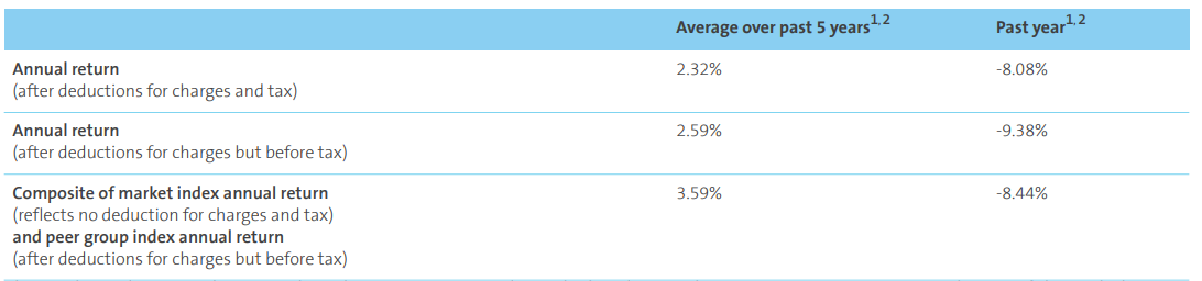 AMP Moderate Returns