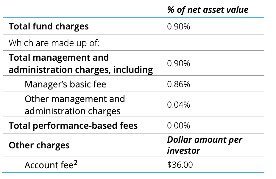 Fees - Summer Balanced Dec 2021