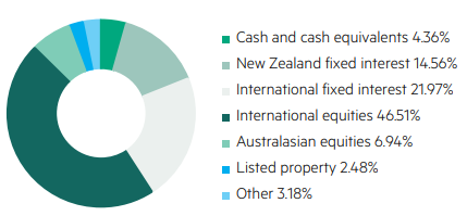 Kiwiwealth Balanced Investment Mix